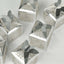 25 Pack Silver Butterfly Top Laser Cut Lace Favor Candy Gift Boxes