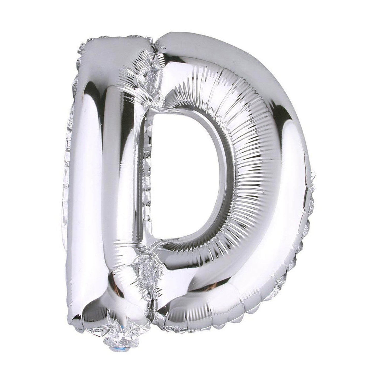 35inch Metallic Silver Mylar Foil Helium/Air Number and Letter Balloons