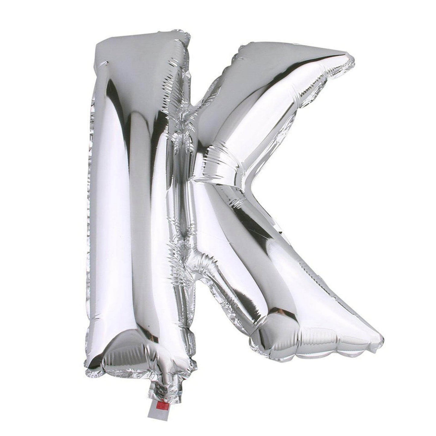 35inch Metallic Silver Mylar Foil Helium/Air Number and Letter Balloons