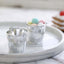 12 Pack 2" Silver Mini Planter Treat Party Favor Boxes, Small Pail Bucket Candy Container Gift Boxes
