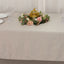 Lamour Satin 60"x102" Rectangle Tablecloth Silver - Durable & Silky Soft Feel Table Cover