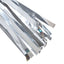 7.5ft Long Metallic Silver Foil Tassels Fringe Garland, Tinsel Streamer Party Backdrop Decorations