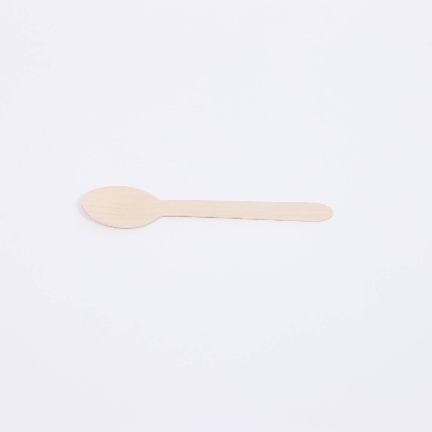 100-Pack Birchwood Spoons Natural - Eco Friendly Biodegradable Wooden Utensils for Rustic Themes & Outdoor Parties 6"
