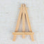 10-Pack Wooden Display Easel Stands DIY Mini Design Natural - Rustic Place Card Table Number Holders 5"