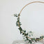 36" Gold Heavy Duty Metal Hoop Wreath, Floral Hoop