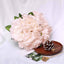 11" Blush Real Touch Artificial Silk Peonies Flower Bouquet
