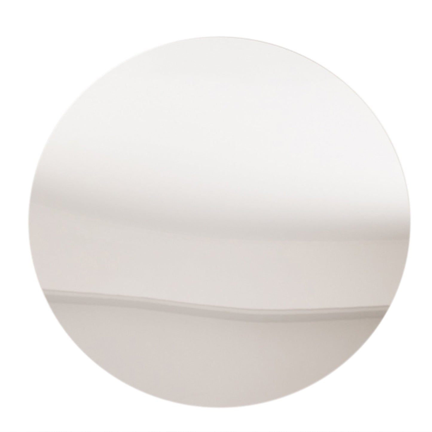 10-Pack Candle Plate Circle Acrylic Mirror Tray Silver Round - Event Centerpiece Decor 14"