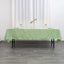 Polyester 60"x102" Rectangle Tablecloth Sage Green - Durable and Stylish Table Cover