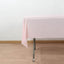 Plastic Table Cover Roll Blush with Slide Cutter - Customizable Disposable Tablecloth Roll 54"x300ft