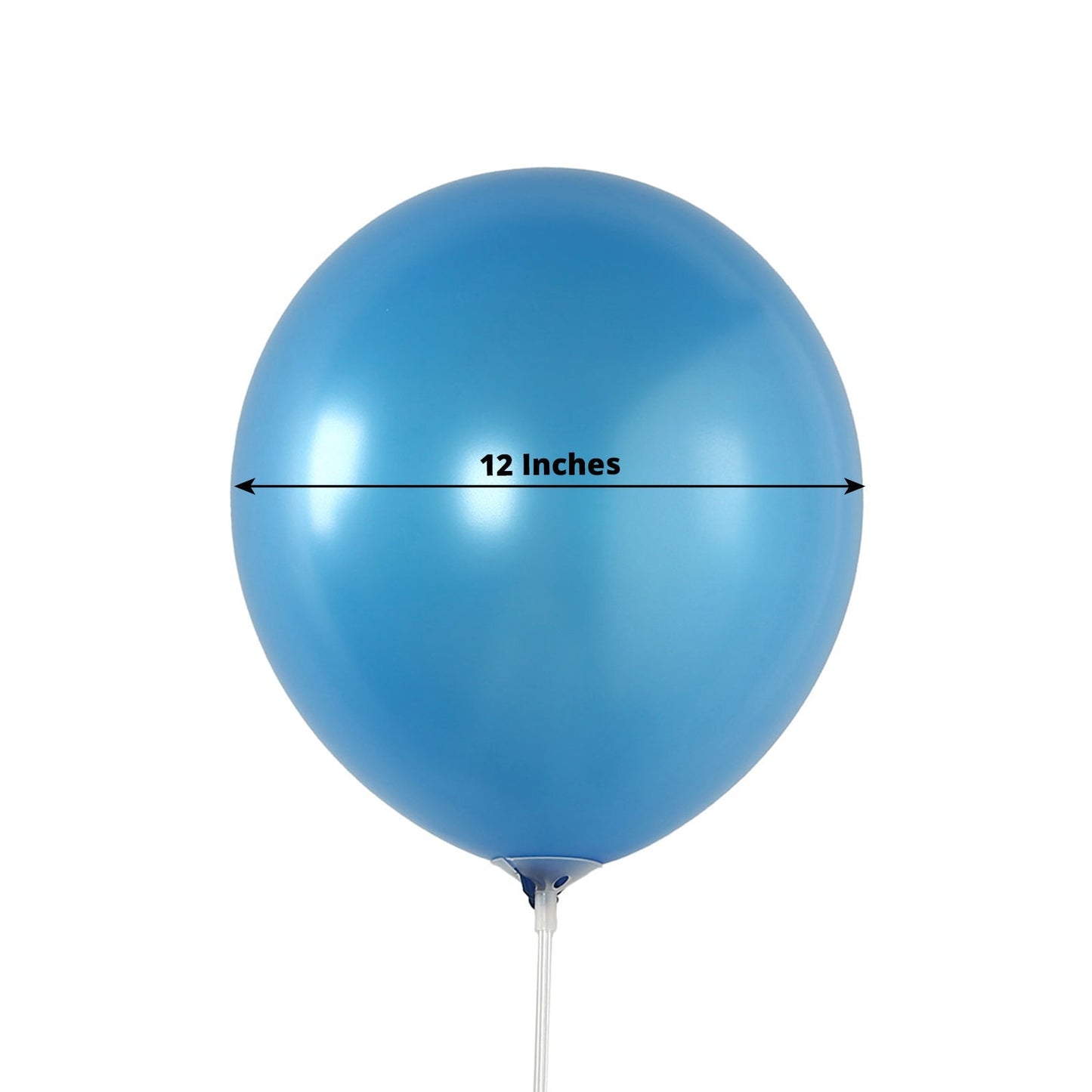 50 Pack Royal Blue Biodegradable Balloons, 12" Thickened Extra Strong Eco-friendly Latex Helium Party Balloons