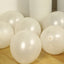10 Pack White Biodegradable Balloons, 18" Thickened Extra Strong Eco-friendly Latex Helium Party Balloons