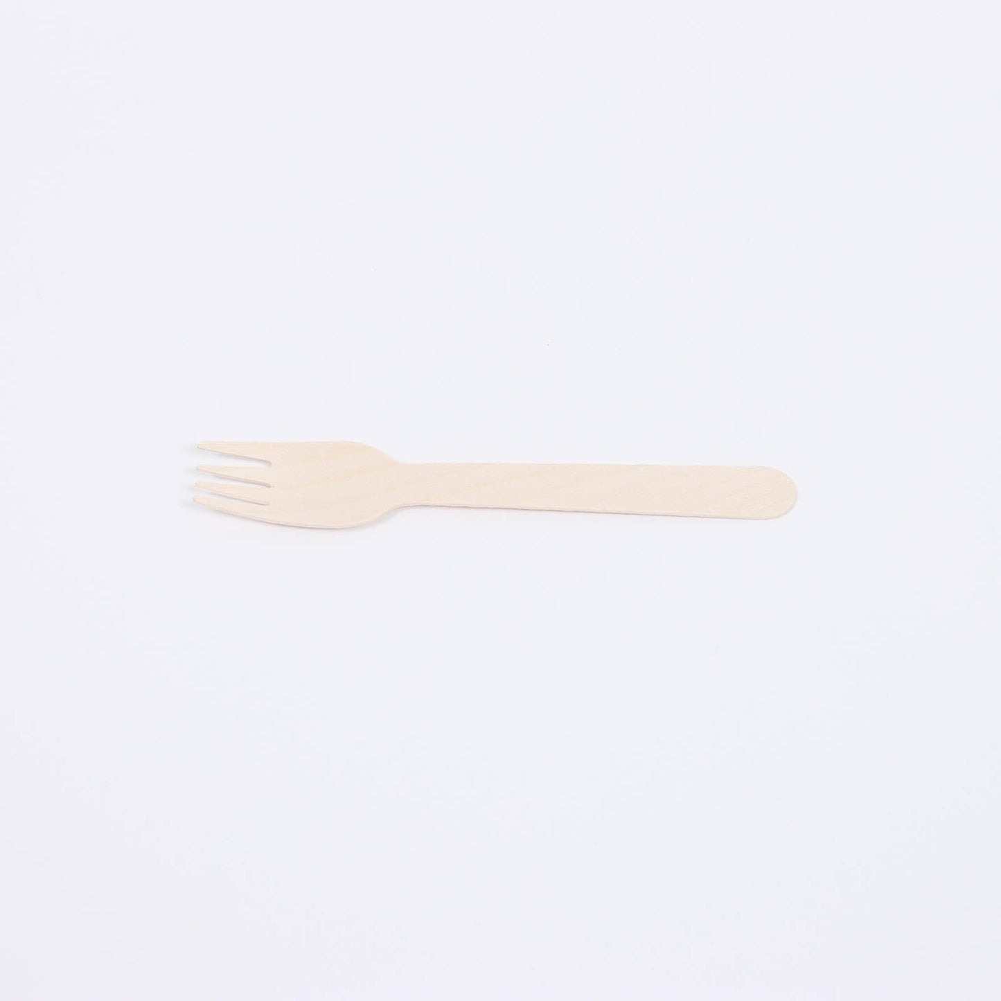 100-Pack Birchwood Forks Natural - Eco Friendly Biodegradable Wooden Utensils for Rustic Themes & Outdoor Parties 6"