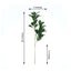 2 Stems 26" Green Artificial Lemon Leaf Branches Faux Greenery Plant