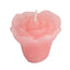 12-Pack Mini Floating Candles Rose Flower Design Pink - Wedding Vase Fillers for Decor 1"