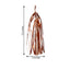 7.5ft Long Rose Gold Hanging Foil Tassel Garland, Metallic Tinsel Fringe Banner Party Streamer Backdrop Decorations