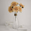2 Bouquets 20" Champagne Artificial Silk Dahlia Flower Spray Bushes