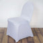 10 Pack Spandex Chair Covers for Banquet Chairs White - Durable Reusable Stretch Slip-On Covers for Gatherings