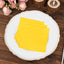 50-Pack Paper Beverage Napkins Yellow - 2 Ply Disposable Soft 18GSM Cocktail Napkins 5"x5"