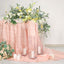 6-Pack Glass Cylinder Vases Square Clear - Durable Heavy Duty Floral Centerpieces for Weddings 16"
