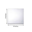 6-Pack Hanging Wall Decor Square Glass Mirror Table Centerpiece - Reflective Decorative Display 10"