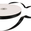 100 Yards 3/8" Black Single Face Decorative Satin Ribbon