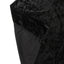 Black Crushed Velvet Backdrop Curtain â€“ 8ft x 8ft Event Drape with Rod Pocket, Privacy Panel for Photo Booths & Events