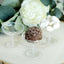 12-Pack Plastic Dessert Cup Candy Dishes Clear - Decorative Mini Pedestal Stands for Treats 2"