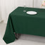 Premium Polyester 60"x126" Rectangle Tablecloth Hunter Emerald Green - Stain-Resistant 220GSM Finish Table Cover
