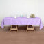Polyester 60"x102" Rectangle Tablecloth Lavender Lilac - Durable and Stylish Table Cover