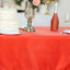 Polyester 60"x102" Rectangle Tablecloth Red - Durable and Stylish Table Cover