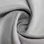 Premium Polyester 120" Round Tablecloth Silver - Seamless 220GSM Wrinkle-Resistant Table Cover