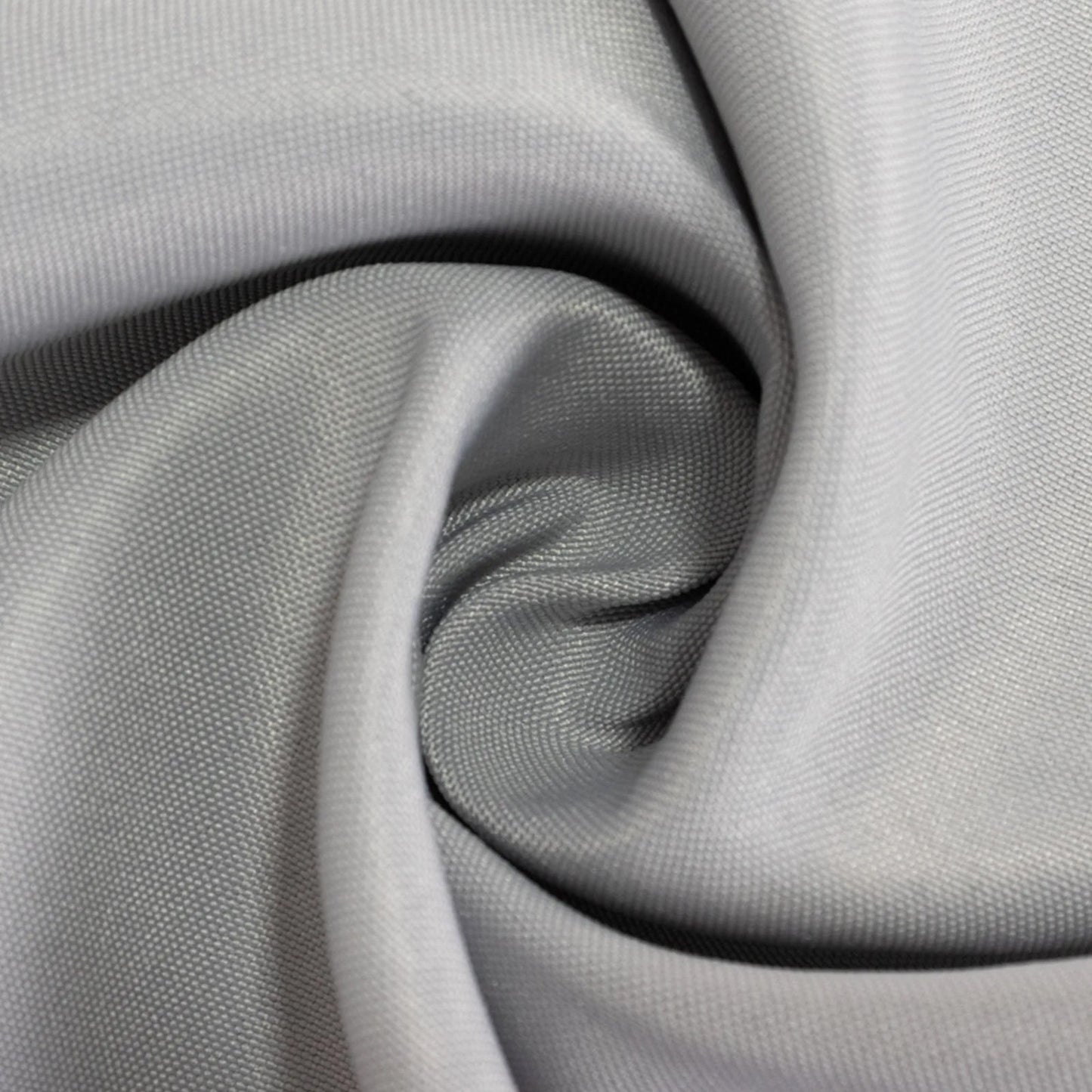 Premium Polyester 120" Round Tablecloth Silver - Seamless 220GSM Wrinkle-Resistant Table Cover