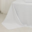 Fire Retardant Premium Polyester 90"x156" Rectangular Tablecloth White - Stylish High-Performance Seamless Table Cover for Large Gatherings