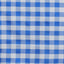 5 Pack Polyester 15"x15" Napkins Blue/White Buffalo Plaid Gingham Style Cloth Napkins