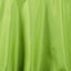 Polyester 108" Round Tablecloth Apple Green - Wrinkle-Resistant Table Cover