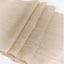 Taffeta 12"x108" Table Runner Beige - Accordion Crinkle Design