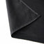 100% Cotton 90"x90" Square Tablecloth Black Linen - Soft & Breathable Fabric Table Cover