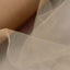 18"x100 Yards Natural Tulle Fabric Bolt, Sheer Fabric Spool Roll For Crafts