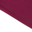 Scuba Rectangular 60"x102" Tablecloth Burgundy - Wrinkle Free & Stain Resistant Table Cover