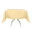 Premium Polyester 54"x54" Square Tablecloth Champagne - 220GSM Stain and Wrinkle-Resistant Table Cover