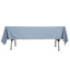 Scuba Rectangular 60"x102" Tablecloth Dusty Blue - Wrinkle Free & Stain Resistant Table Cover