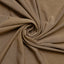 Stretch Spandex 6ft Rectangle Tablecloth Taupe - Durable Form-Fitting Table Cover