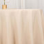 Premium Polyester Square Tablecloth 70"x70" Beige 220GSM Wrinkle-Resistant Table Cover