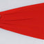 5 Pack Stretch Spandex Chair Sashes Red - Fitted Finish Two Ply Heavy Duty Chair Bands 5"x12"