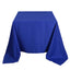 Polyester Square 90"x90" Tablecloth Royal Blue - Wrinkle-Resistant & Durable Table Cover