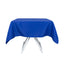 Premium Polyester 54"x54" Square Tablecloth Royal Blue - Stain and Wrinkle-Resistant 220GSM Table Cover