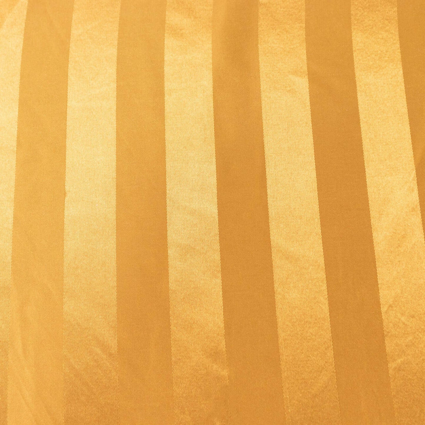 Satin 12"x108" Table Runner Gold - Stripe Table Decor