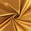 Scuba Round 120" Tablecloth Shimmering Gold - Wrinkle Free, Stain Resistant & Seamless Table Cover for Weddings and Parties