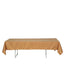 Polyester 60"x102" Rectangle Tablecloth Gold - Durable and Stylish Table Cover for Special Events