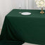 Scuba Rectangular 90"x156" Tablecloth Hunter Emerald Green - Wrinkle Free, Stain Resistant & Seamless Table Cover